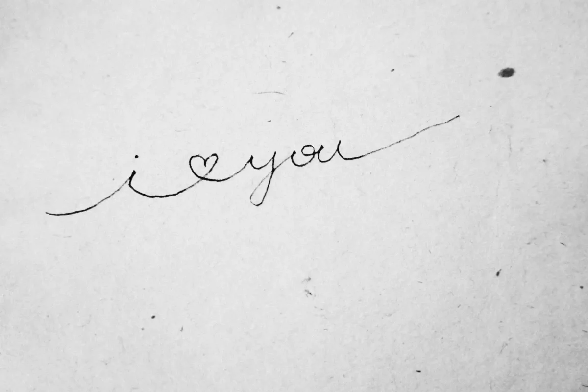 illustration pour écrire une lettre d'amour
