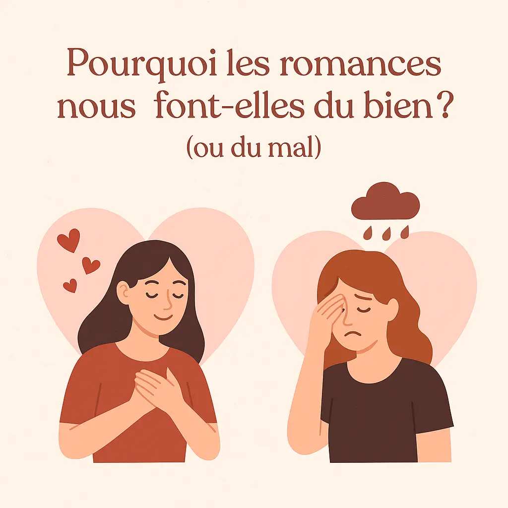 illustration pour l'article sur le sujet pourquoi les romances nous-elles du bien ? (ou du mal)