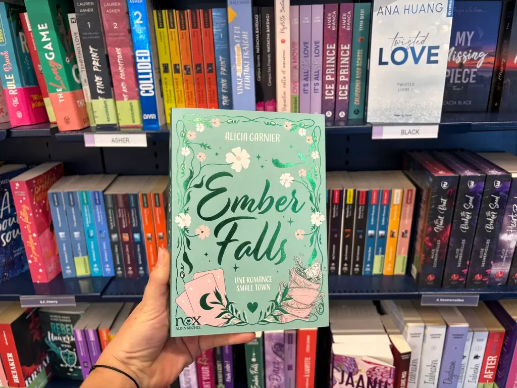photo du roman Ember Fall de l'autrice Alicia garnier
